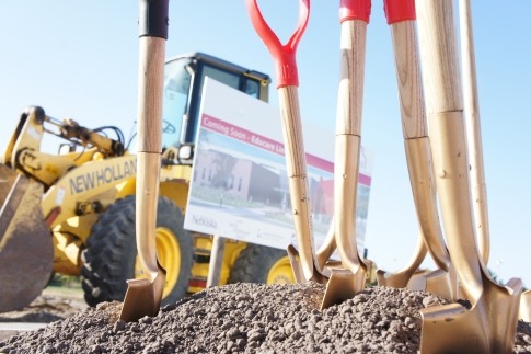 Shovels in Dirt